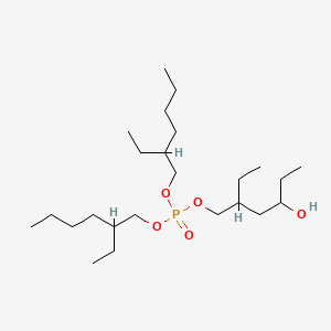 molecular formula C24H51O5P B13848081 Di-(2-Ethylhexyl) (2-Ethyl-4-Hydroxyhexyl) Phosphate 