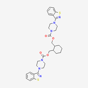 molecular formula C32H38N6O4S2 B13848153 Lurasidone Impurity 22 