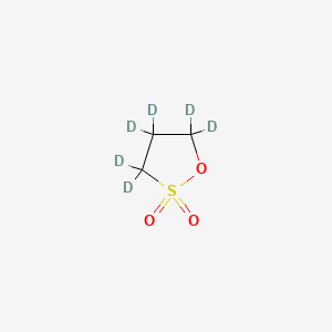 molecular formula C3H6O3S B13848159 1,3-Propane-D6-sultone 