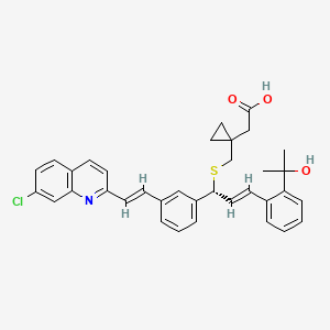 molecular formula C35H34ClNO3S B13848239 Montelukast Bisolefin Impurity 