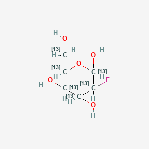 molecular formula C6H11FO5 B13848342 2-Deoxy-2-fluoro-D-glucose-13C6 