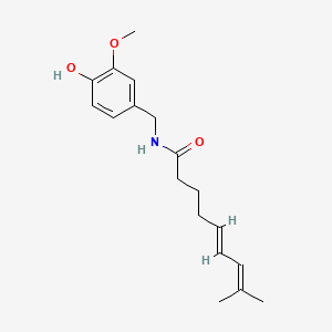 molecular formula C18H25NO3 B13848355 Capsaicin-5,7-dene 