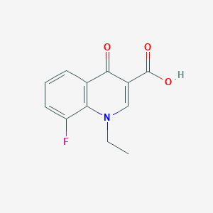 1-Ethyl-8-fluoro-4-oxo-1,4-dihydroquinoline-3-carboxylic acid