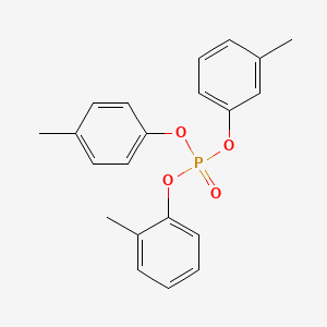 molecular formula C21H21O4P B13848524 o-Cresyl m-Cresyl p-Cresyl Phosphate 