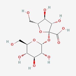 molecular formula C12H20O12 B13848567 Sucrose 1'-Carboxylic Acid 