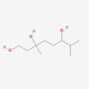 molecular formula C10H22O3 B13848695 3,7-Dimethyl-1,3,6-octanetriol 