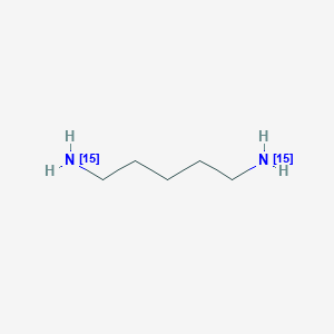 molecular formula C5H14N2 B13848832 Cadaverine-15N2Dihydrochloride 