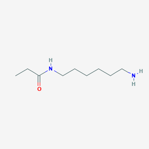 molecular formula C9H20N2O B138490 N-(6-aminohexyl)propanamide CAS No. 136364-63-1