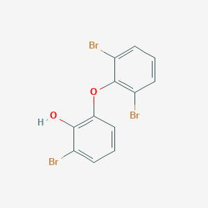 molecular formula C12H7Br3O2 B13849144 2'-OH-2,3',6-Tribromodiphenyl Ether 