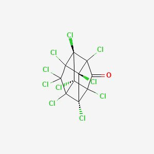 molecular formula C10Cl10O B13849198 Chlordecone 100 microg/mL in Isooctane 