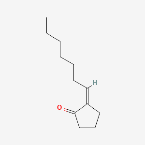 molecular formula C12H20O B13849221 (Z)-2-Heptylidenecyclopentanone 