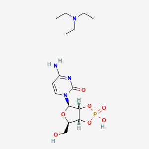 molecular formula C15H27N4O7P B13849262 Cytidine-2',3'-cyclicMonophosphateTriethylamineSalt 