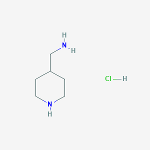 molecular formula C6H15ClN2 B13849391 4-(Aminomethyl)piperidine hcl 