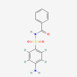 molecular formula C13H12N2O3S B13849552 Sulfabenzamide-d4 