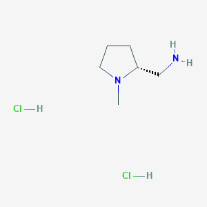 molecular formula C6H16Cl2N2 B13849919 (R)-(1-methylpyrrolidin-2-yl)methanamine dihydrochloride 