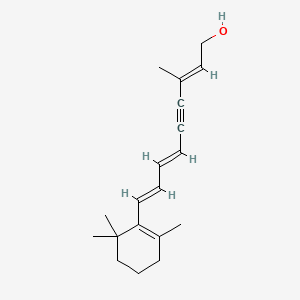 molecular formula C19H26O B13849920 7-Demethyl-11,12-didehydro-3-methyl Retinol 