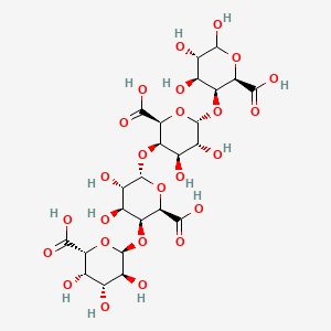 molecular formula C24H34O25 B13850042 Tetragalacturonic acid 