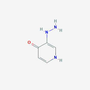 molecular formula C5H7N3O B13850105 3-Hydrazinylpyridin-4(1H)-one CAS No. 785012-09-1