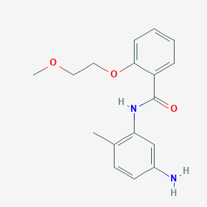 N-(5-Amino-2-methylphenyl)-2-(2-methoxyethoxy)-benzamide
