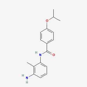 N-(3-Amino-2-methylphenyl)-4-isopropoxybenzamide