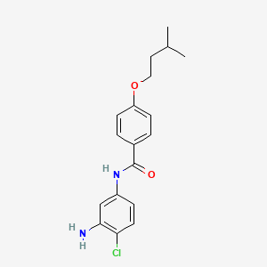 N-(3-Amino-4-chlorophenyl)-4-(isopentyloxy)-benzamide