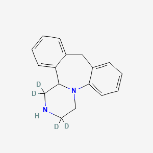 molecular formula C17H18N2 B13850412 Nor Mianserin-D4 