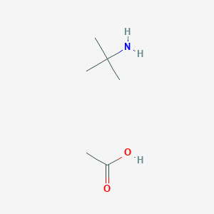 molecular formula C6H15NO2 B13850419 tert-Butylamine Acetate 