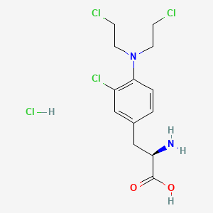 molecular formula C13H18Cl4N2O2 B13850427 3-Chloro-D-Melphalan Hydrochloride 