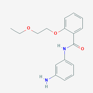 N-(3-Aminophenyl)-2-(2-ethoxyethoxy)benzamide