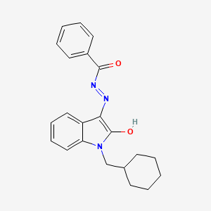 molecular formula C22H23N3O2 B13850455 Bzo-chmoxizid CAS No. 1048973-67-6