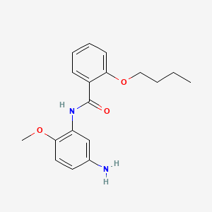 N-(5-Amino-2-methoxyphenyl)-2-butoxybenzamide