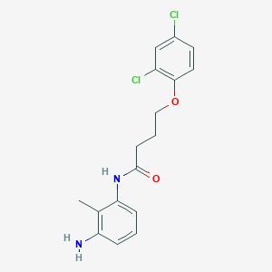 N-(3-Amino-2-methylphenyl)-4-(2,4-dichlorophenoxy)butanamide