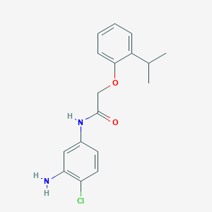 N-(3-Amino-4-chlorophenyl)-2-(2-isopropylphenoxy)-acetamide