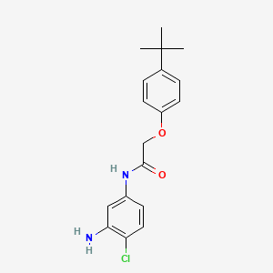N-(3-Amino-4-chlorophenyl)-2-[4-(tert-butyl)-phenoxy]acetamide