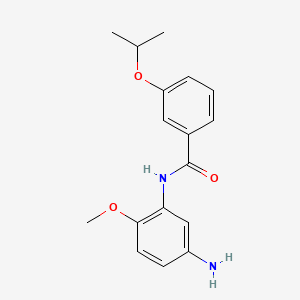 N-(5-Amino-2-methoxyphenyl)-3-isopropoxybenzamide