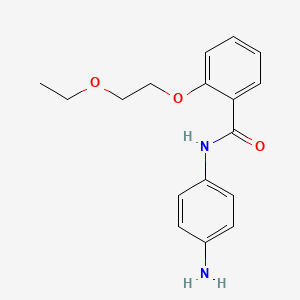 N-(4-Aminophenyl)-2-(2-ethoxyethoxy)benzamide