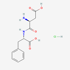 molecular formula C13H17ClN2O5 B13850596 L-Aspartyl-L-phenylalanine Hydrochloride 