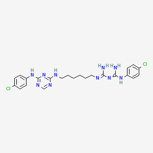 molecular formula C23H28Cl2N10 B13850604 Chlorhexidine Impurity E 