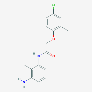 N-(3-Amino-2-methylphenyl)-2-(4-chloro-2-methylphenoxy)acetamide