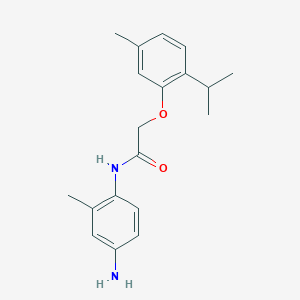 N-(4-Amino-2-methylphenyl)-2-(2-isopropyl-5-methylphenoxy)acetamide