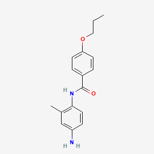 N-(4-Amino-2-methylphenyl)-4-propoxybenzamide