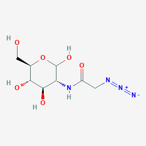molecular formula C8H14N4O6 B13850676 GlcNaz 