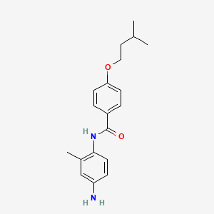 N-(4-Amino-2-methylphenyl)-4-(isopentyloxy)-benzamide