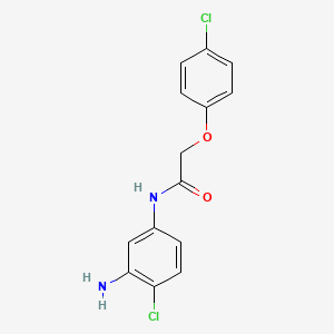 N-(3-Amino-4-chlorophenyl)-2-(4-chlorophenoxy)-acetamide