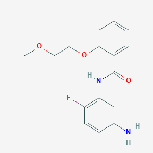 N-(5-Amino-2-fluorophenyl)-2-(2-methoxyethoxy)-benzamide
