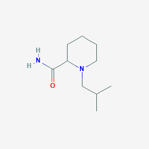 molecular formula C10H20N2O B13850831 1-Isobutylpiperidine-2-carboxamide 