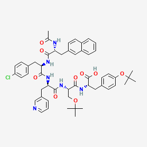 molecular formula C52H61ClN6O9 B13850858 Ganirelix Acetate Impurity B 