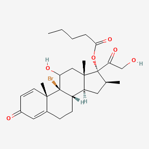 molecular formula C27H37BrO6 B13850944 9-Bromo-betamethasone 17-Valerate 