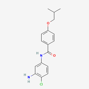N-(3-Amino-4-chlorophenyl)-4-isobutoxybenzamide
