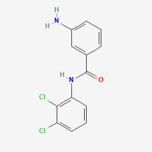molecular formula C13H10Cl2N2O B1385118 3-Amino-N-(2,3-dichlorophenyl)benzamide CAS No. 1018501-14-8